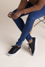 schoenen Keds kickstart-sneaker zwart vrouwen 86BZ125 - Image 4
