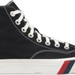 schoenen Keds koninklijke hoge sneaker zwart uniseks 86BZ141