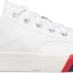 schoenen Keds royal lo klassieke leren sneaker wit uniseks 86BZ136