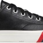 schoenen Keds royal lo klassieke leren sneaker zwart uniseks 86BZ135