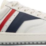 schoenen Keds skyhawk leer wit blauw rood uniseks 86BZ255