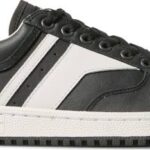 schoenen Keds skyhawk leer zwart wit uniseks 86BZ254
