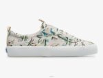 schoenen Keds sneaker met eilandprint beige multi vrouwen 86BZ23