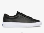 schoenen Keds steegje leren sneaker zwart vrouwen 86BZ126