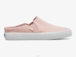 schoenen Keds terugslag muilezel crêpe slip op sneaker mauve vrouwen 86BZ50