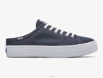 schoenen Keds triple kick mule canvas instapsneaker marine vrouwen 86BZ49