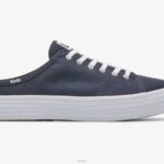 schoenen Keds triple kick mule canvas instapsneaker marine vrouwen 86BZ49