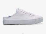 schoenen Keds triple kick mule canvas instapsneaker wit vrouwen 86BZ48