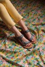 schoenen Keds x Rifle Paper Co. trio sandaal marine vrouwen 86BZ55 - Image 2