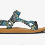 schoenen Keds x Rifle Paper Co. trio sandaal marine vrouwen 86BZ55